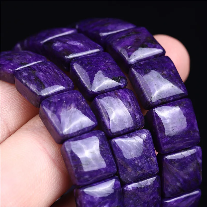 õ  Charoite  簢    12x12mm  Charoite þ ġ  þ AAAA