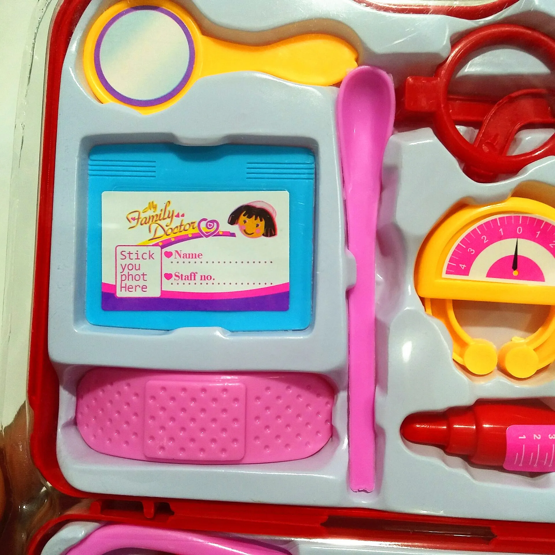Детский игровой домик, игрушка, маленькая игрушка, медицинский ящик, детский игрушечный набор врача,, три цвета, смешанные