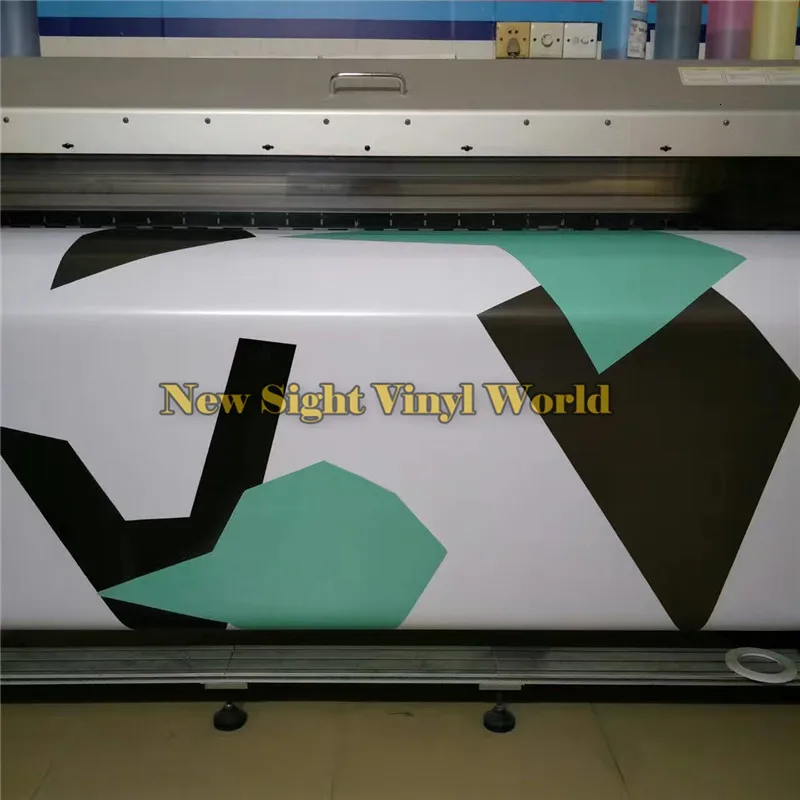 Jumbo Black Mint Pixel Camo автомобильная пленка без пузырей Для JEEP SUV TRUCK