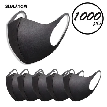 

1000pcs Summer Reusable Face Mouth Mask , Breathable Super Soft Fabric, Fashion Slim Face Design Washable Dust Proof