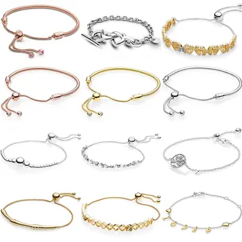 

Peach Blossom Knotted Heart String Of Beads Shine Loved Scrip Bracelet Bangle Fit 925 Sterling Silver Bead Charm Fine Jewelry