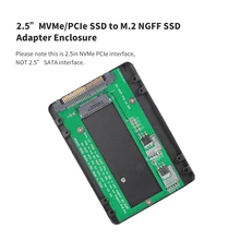 2.5in NVMe/PCI-E SSD to M.2 NGFF PCIe x4 SSD адаптер Корпус PCI Express SSD адаптер карта