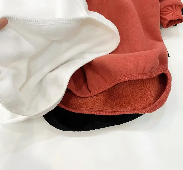 Korea Style Girls Thicken Dress Fashion Winter Baby Girl Clothes Girls Dresses Kids Clothes 1-6 years