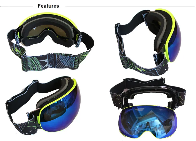 2019 Hot Sale Frameless Ski Goggles Frameless Snowboarding Gogges Frameless Snow Goggles