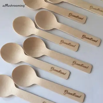 

Weddding DIY decoration personalized mini spoon party spoons tableware sets Grandland
