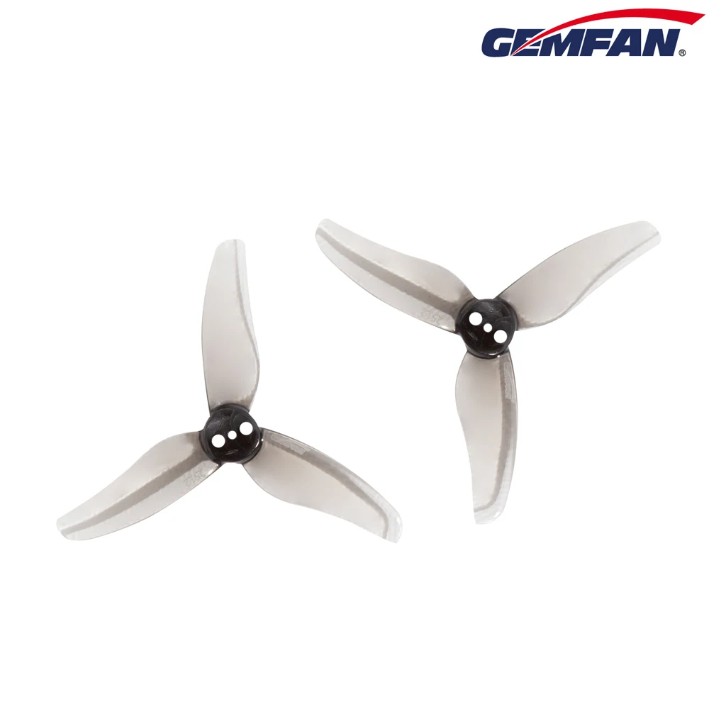4Pairs Gemfan 2512 2.5X1.2X3 3-Blade PC Propeller 1.5mm for RC FPV Racing Freestyle 2.5inch Toothpick Drones Replacement Parts 4