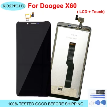 

100% TESTED For doogee x60L LCD Display And Touch Screen assembly 1280*640 5.5 inch X60 L X60L LCD Screen Replacement +Tools