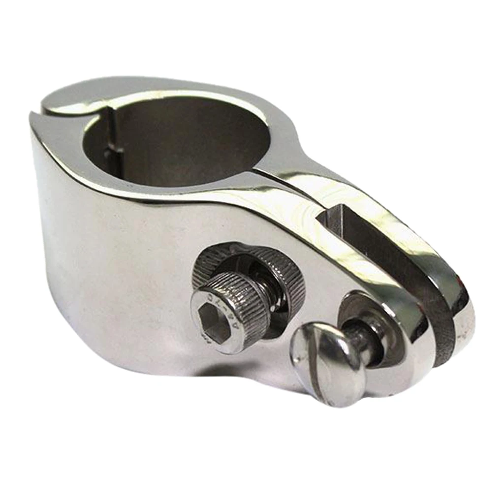 Marine 316 Grade StainlessSteel 25mm/ 1'' Boat Cover Tube Knuckle Clamp 