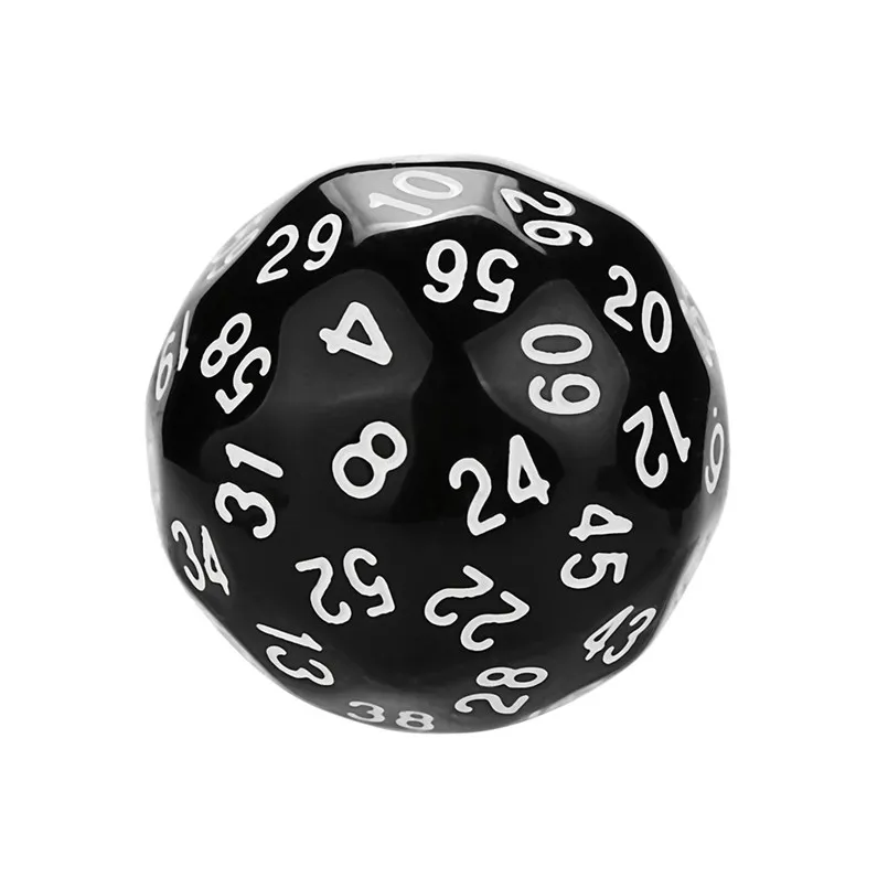 60-faced dnd dice sets perfect gift for entertainment game polyhedron acrylic polydice dice game lovers dados dnd 60 sided 30A19 (1)