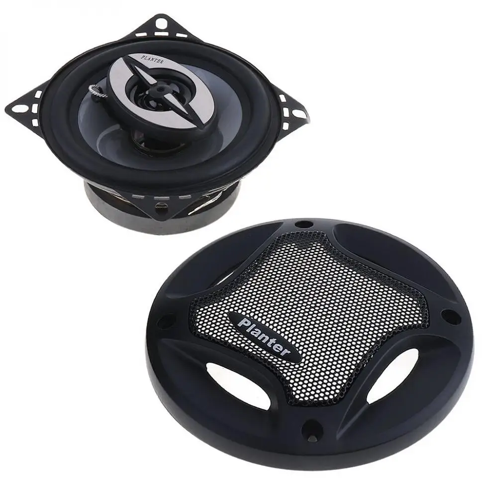 TS-A1072E, 2 шт., 4 дюйма, 250 Вт, автомобильный HiFi коаксиальный динамик, автомобильная дверь, авто аудио, стерео, полный диапазон частот, динамик s для автомобилей