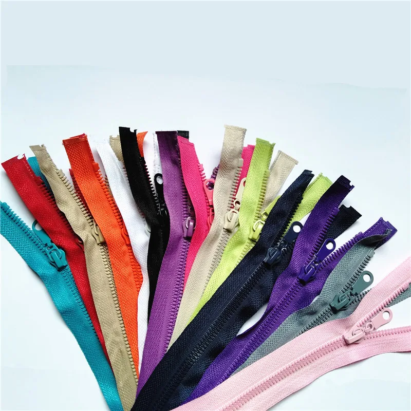 70Cm (27.5Inch) 2 Pcs 5# Resin Zipper Sewing Process Open End | Дом и сад