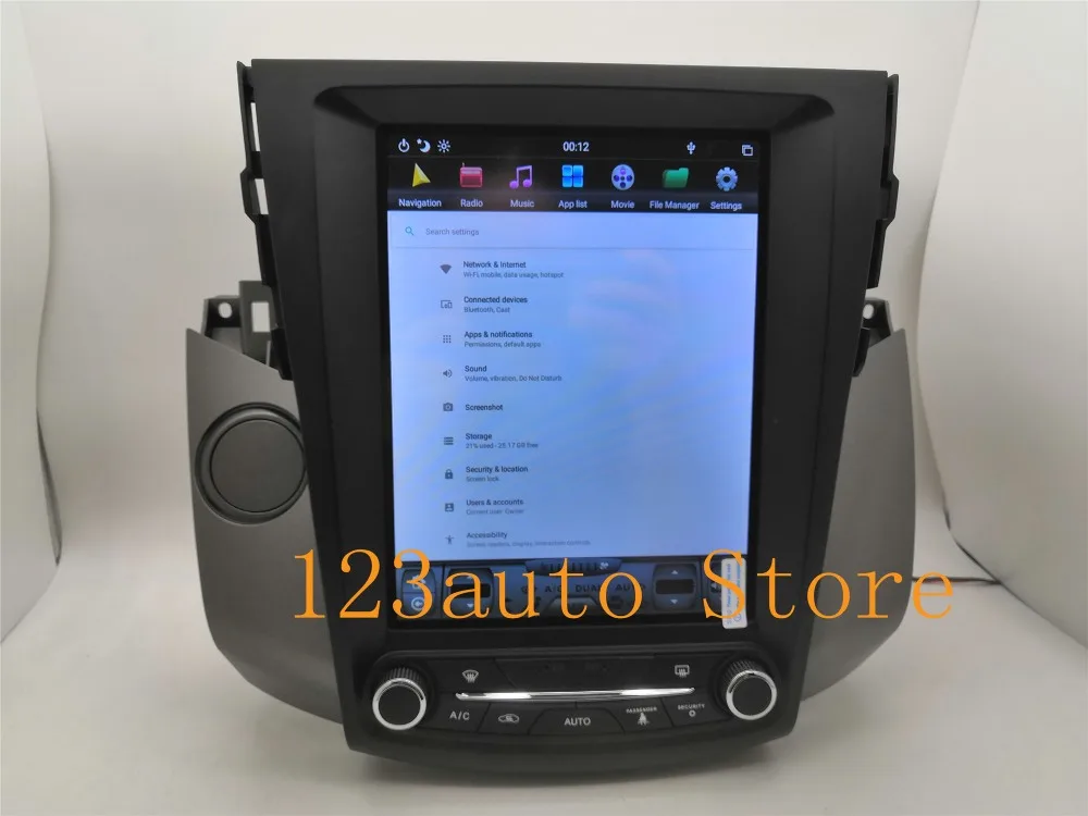 10,4 дюймов вертикальный Tesla стиль Android 8,1 автомобильный DVD gps плеер NAVI для toyota RAV4 RAV 4 2006 2007 2008 2009 2010 2011 2012 PX6