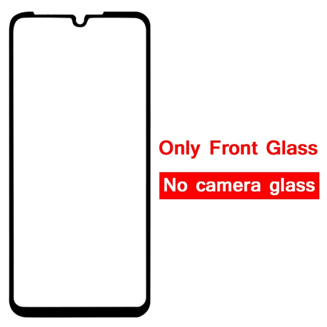 9D Покрытие Закаленное стекло для Xiaom Redmi Note 7 Note7 7pro 7A 7S SCamera защита для xiomi Redmi 7 7A профессиональная защита стекла - Цвет: Only Front Glass