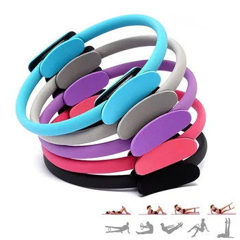 

Professional Yoga Circle Pilates Sport Magic Ring Fitness Slimming Body Building Gym Workout Pilates Ring Yoga Accessories