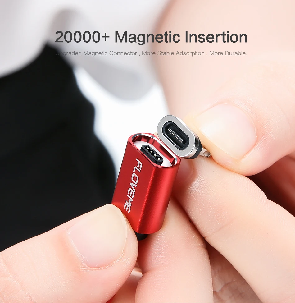 FLOVEME 3A Магнитный кабель Micro usb type-C кабель для iPhone 1 м прочная быстрая зарядка USB Кабо передача даты телефон магнит зарядное устройство