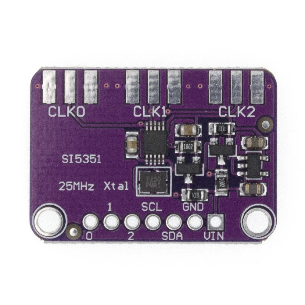 DC 3 V-5 V CJMCU-5351 Si5351A Si5351 I2C тактовый генератор коммутационная плата модуль генератор сигналов часы 8 кГц-160 МГц