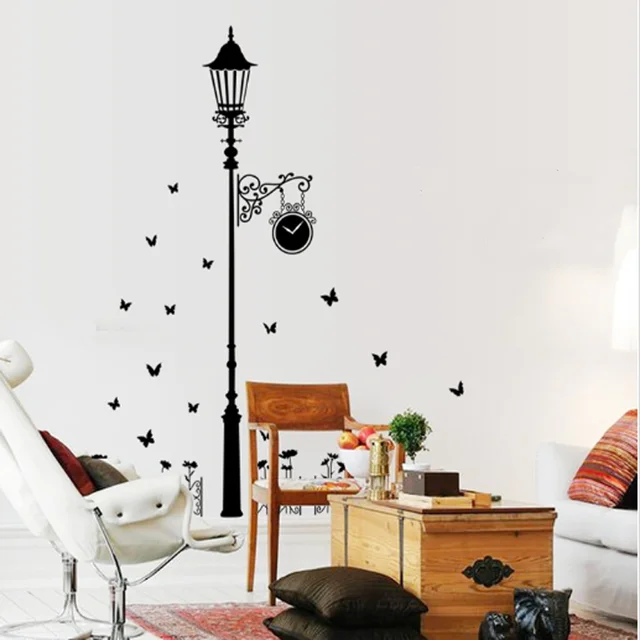 Beautiful Butterfly Pattern Wall Stickers Home Decor Bedroom Living Room Furniture  Decals Diy Handmade Self-adhersive Wallpaper - AliExpress