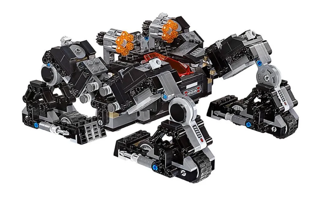 Bela 10845 DC Comic Super Hero Flash Knightcrawler Tunnel Attack Building Blocks bricks Toys Compat