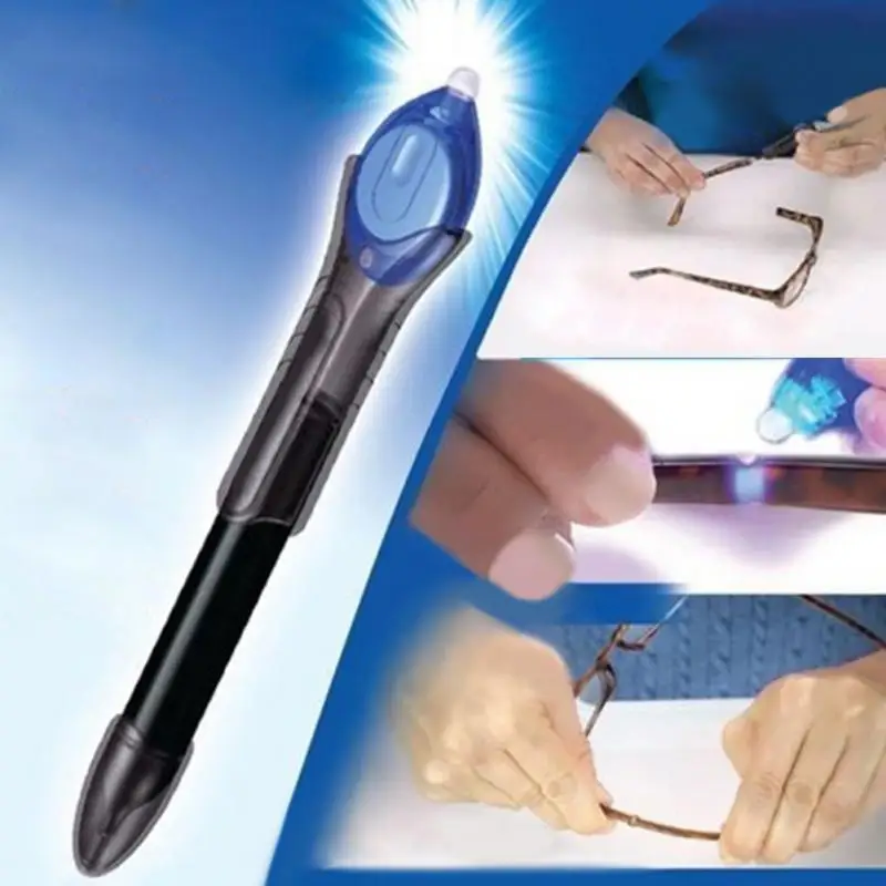 

Liquid Glass Welding Compound Glue Repairs Fix Pen Quick Use UV Light Fix Pen / Refill Glue Fix Pen Tool 1PC #
