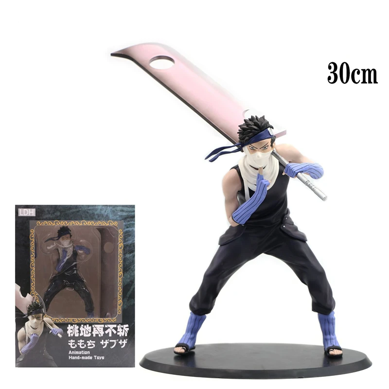 Naruto The Fog The Ghost Ghost Man Beheading Knife Momochi Zabuza Naruto Anime Pvc Statue Collectible Toys Doll Figma For Kids Action Figures Aliexpress