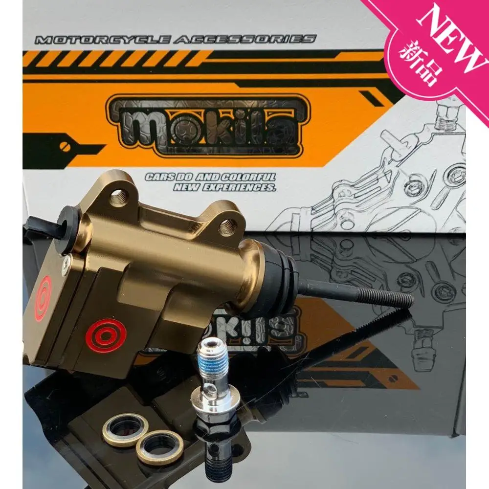 

Universal Motorcycle modification accessories Motorcycle Rear Brake Master Cylinder Brake Pump 13mm Piston
