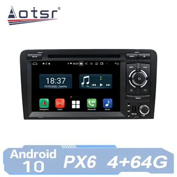 

AOTSR Car Radio Auto Android 10 For Audi A3 8P S3 RS3 Sportback 2003 - 2011 Multimedia Player GPS Navigation IPS AutoRadio