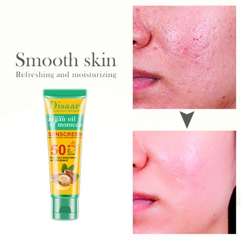 

Sweatproof Air Cushion CC Cream Concealer Makeup Foundation Cream Argan Oil Base Air Cushion Isolation Sunscreen Oil Free