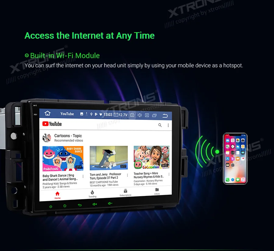 " Android 9,0 Pie OS Автомобильная Мультимедийная навигация gps Радио Для Hummer H2 2008-2009 с автопроигрыванием/Android Поддержка авто функций