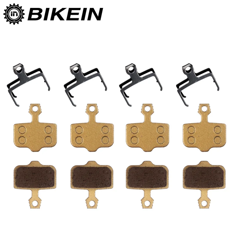 BIKEIN-4 пары горный велосипед металлический диск тормозные колодки для Avid Elixir/R/CR/CR-MAG/E1/3/5/7/9 Sram X0 XX DB1/3/5
