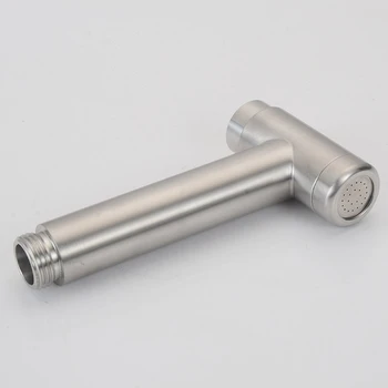 

1pc Handheld Toilet bidet sprayer 304 Stainless Steel Hand Bidet faucet for Bathroom hand sprayer shower head self cleaning