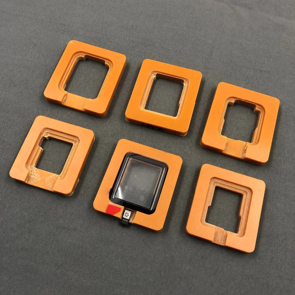 Выравнивание формы для наручных часов Apple Watch 42/38/40/44 мм S1 S2/3 S4 спереди Стекло ЖК-дисплей Дисплей сенсорный экран+ Стекло Замена выравнивание расположение пресс-форм