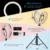 26 см Selfie Ring Light Dimmable 130 см Штатив Стенд Держатель Сотового Телефона Led Камера Ringlight для Макияжа YouTube Видео Фотография