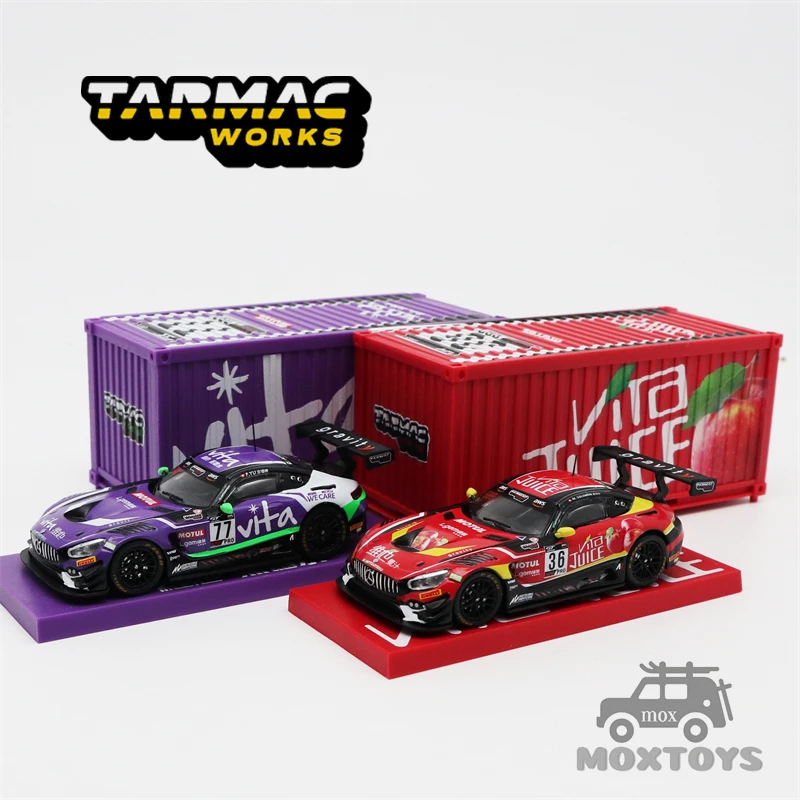 Дистиллированная вода Tarmac 1:64 AMG GT3 GT Vita/сок Vita с контейнером для литая модель