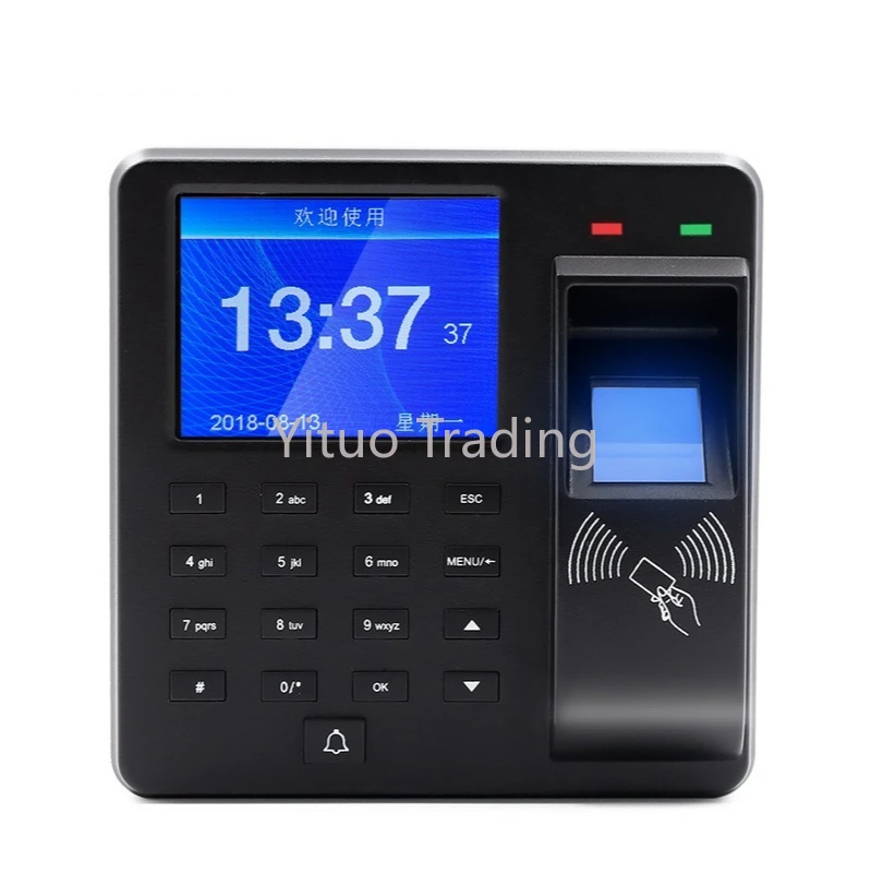 

Time Attendance Fingerprint Access Control All-in-One Fingerprint Identification Smart ID Card Access Control Machine LK