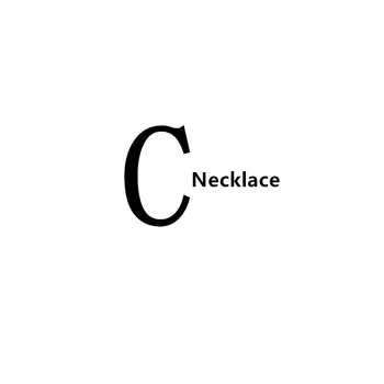 

David zhang letter C Necklace big sale