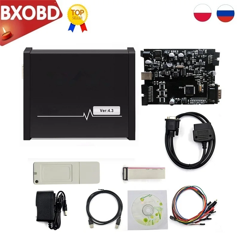 Best PIASINI V4.3 Main Version ECU Programmer Supports Multi-Brand Automobile OBD2 Chip Adjustment Tool | Автомобили и мотоциклы