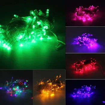 

10M LED String Light Fairy String lamp Cabinet Light Copper Wire Waterproof Indoor Bedroom Bookcase Holiday Christmas Decoration