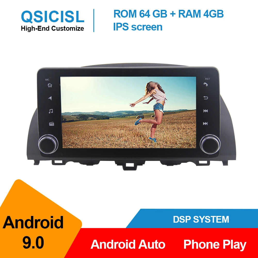 ROM 64 ГБ Android 10 автомобильное радио мультимедиа для Honda Accord 2018 2019 GPS Навигация DVD