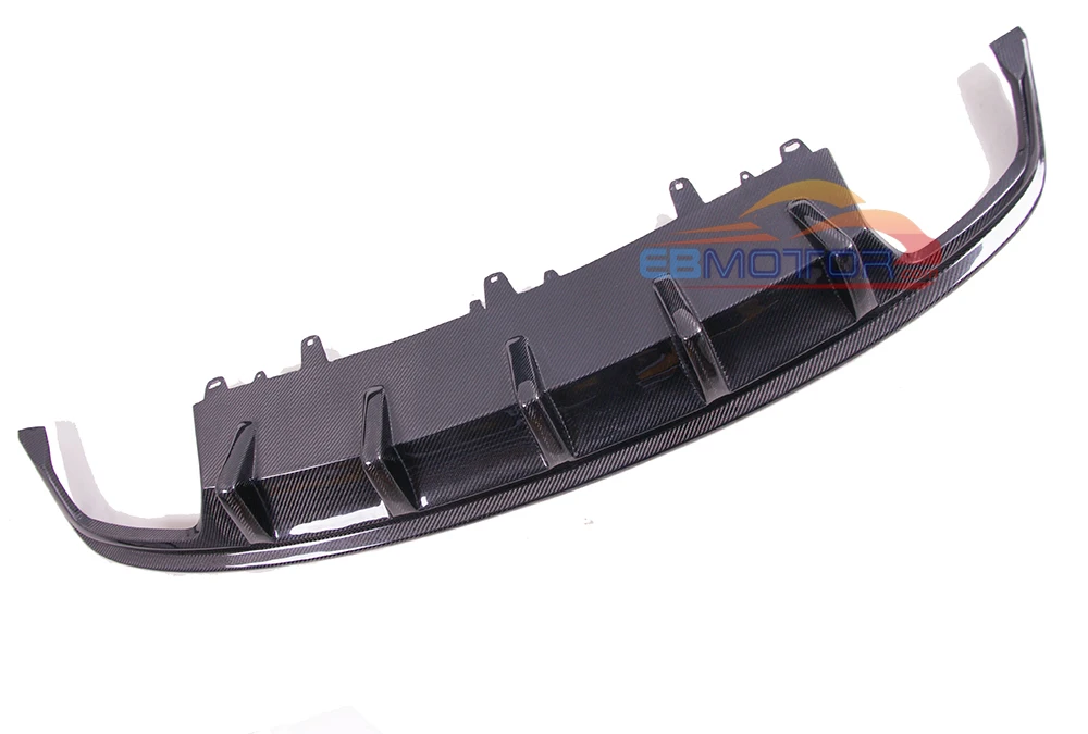 ebmotor-com MTM Real Carbon Fiber Rear Diffuser Lip For Audi A7 Standard 2016UP  5