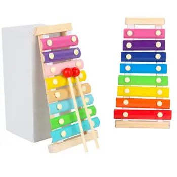 

2019 HOT Children's Educational Toys Wooden Knock On The Piano Toy Beat The Xylophone Children's Music Instrument