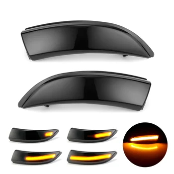 

Dynamic LED Turn Signal Light Flowing Side Wing Rearview Mirror Indicator For Ford Fiesta Mk7 2008- For Ford B-Max 2012-