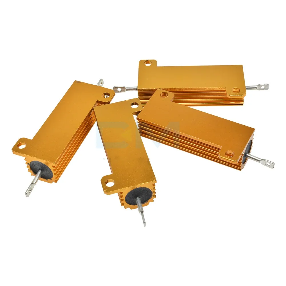 

RXG24 25W Алюминий корпус занимает чехол Мощность с проволочной обмоткой резистор 5% + 5%-5% 6/20ROhm 1 шт.