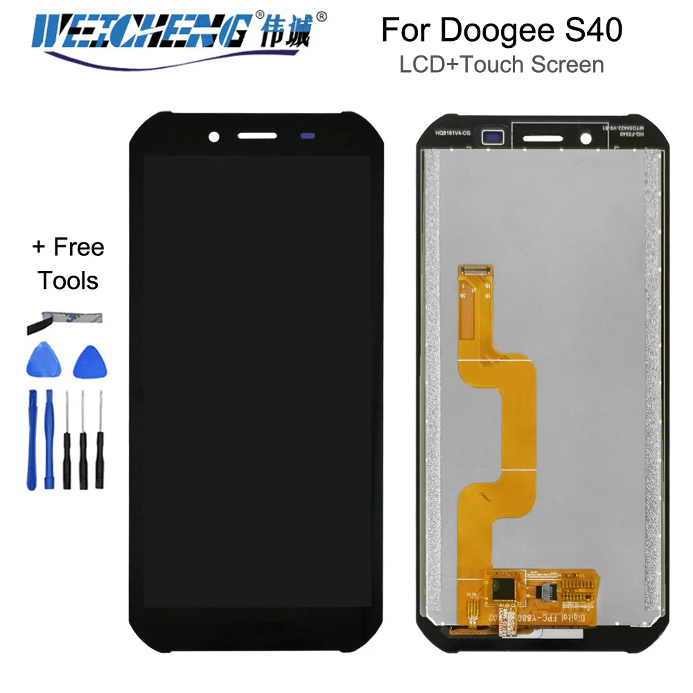 

5.5''For Doogee S40 LCD Display+Touch Screen Digitizer Assembly For Doogee S40 Mobile Phone Accessories With Tools