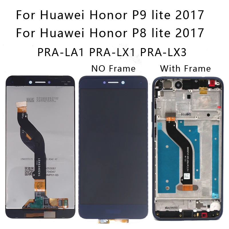 

5.2" original LCD For Huawei P9 Lite 2017 LCD Display screen replacement P8 LITE 2017 PRA-LA1 PRA-LX1 PRA-LX3 Repair kit Tools