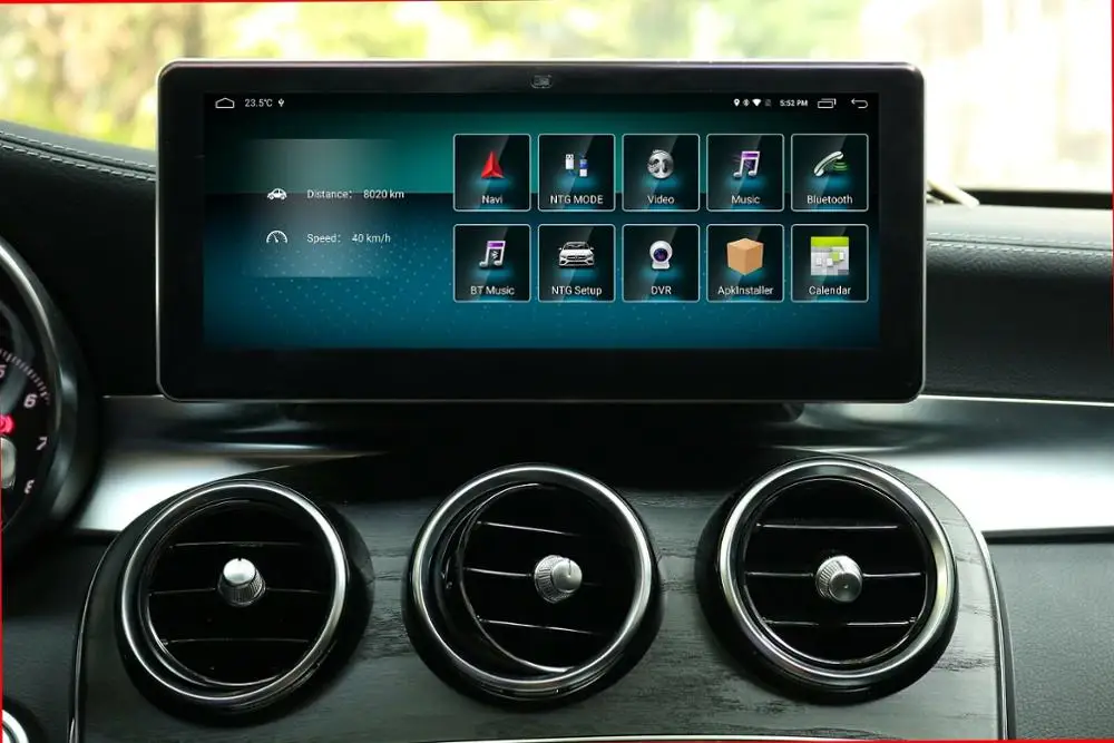 10,25 дюймовый автомобильный Android gps навигатор для Mercedes Benz GLC C Class W205- с мультимедийным bluetooth wifi сенсорным экраном