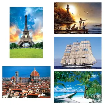

1000Piece Landscape Jigsaw Puzzles Adult Kids Decompression Game Educational Toy 094F