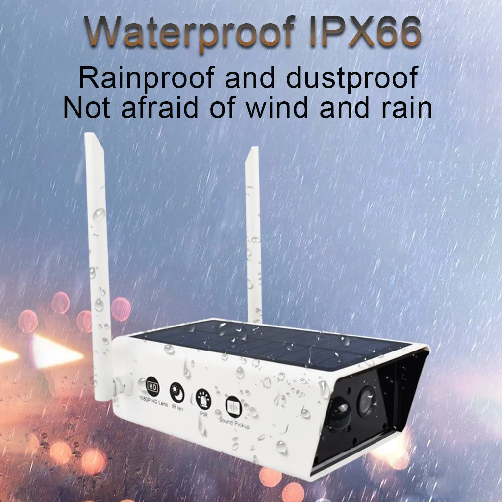 25# домашняя ip-камера безопасности наружная Солнечная энергия IP HD1080P камера беспроводная wifi камера наблюдения ночного видения аудио мини-камера