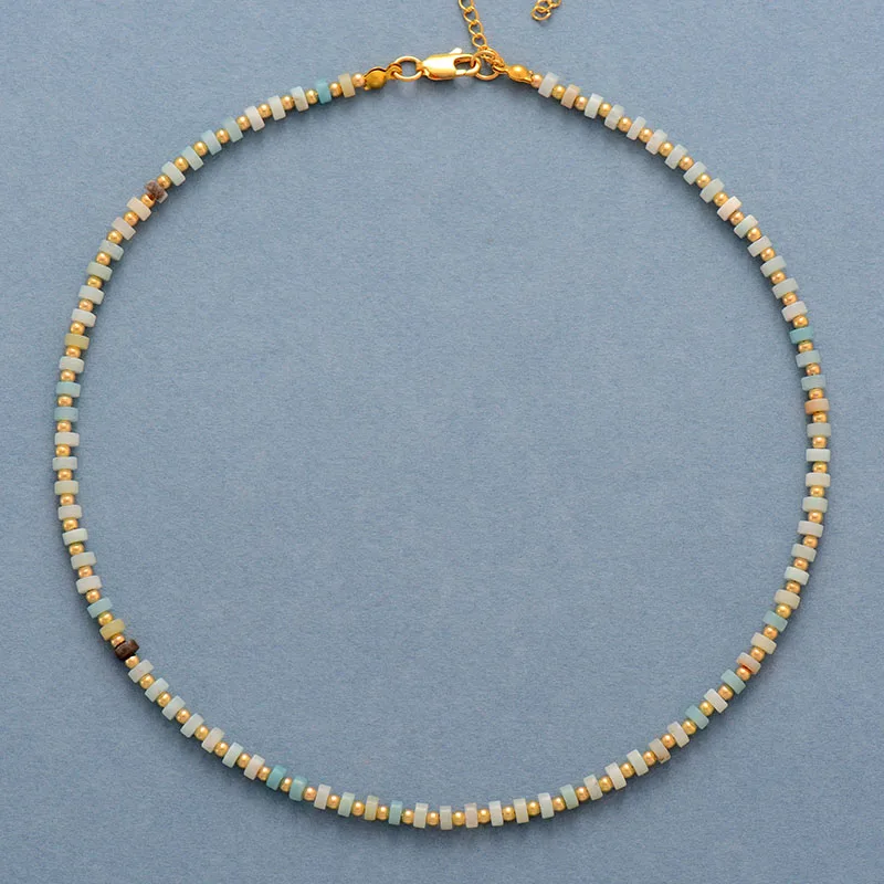 Latest Natural Stone Women Chokers Necklace Fashion Chain Short Choker Women Jewelry Femme Homme Bijoux - Image 6