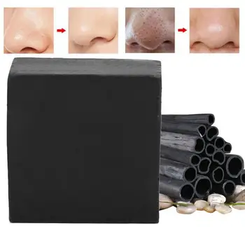 

Soap Base Bamboo Charcoal Face Body Cleaning Blackhead Removal Soap Oil Control Skin Moisturizing Soap Soap Base
