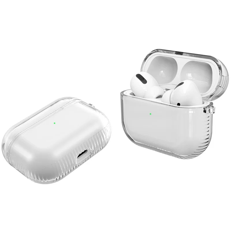 

For Airpods Pro protective cover, high permeability and drop resistance TPU airbag 3rd generation protective shell